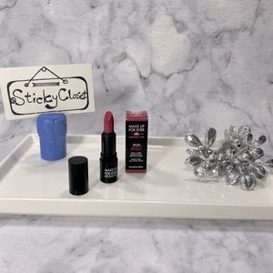 Make Up For Ever Intense Color Beautifying Lipstick-164 Sassy Rhubarb, NEW -Mini
